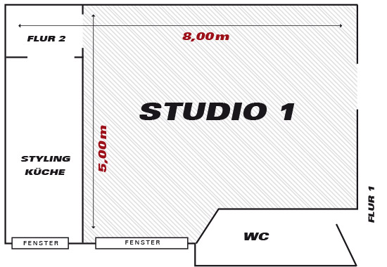 Mietstudio Berlin Fotostudio mieten